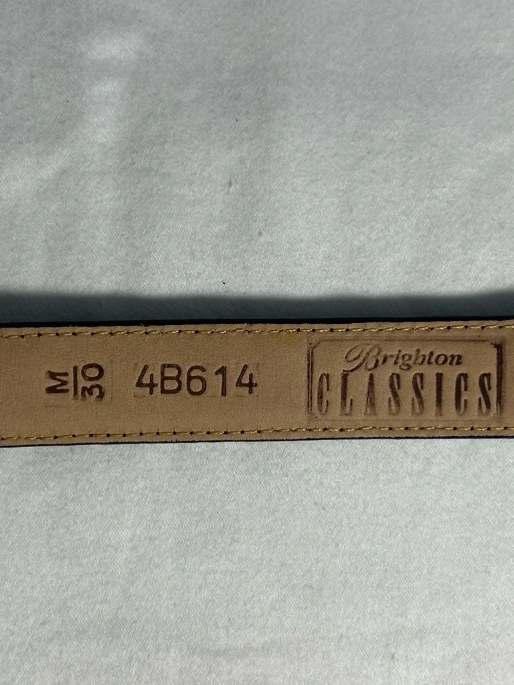 #Vintage | #Brighton | Black leather belt